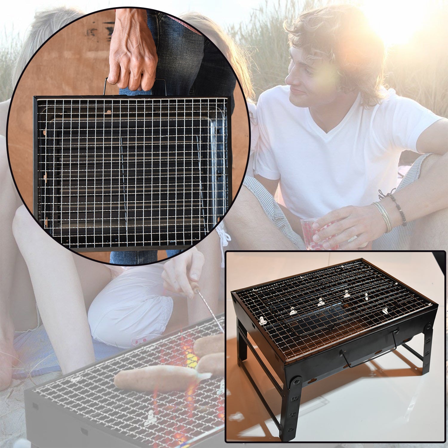 0126 A Barbecue Grill used for making barbecue of types of food stuffs like vegetables, chicken meat etc. 0126 A Barbecue Grill used for making barbecue of types of food stuffs like vegetables, chicken meat etc.